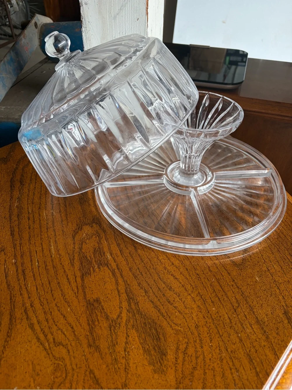 Glass Hors D’oeuvre Serving Tray